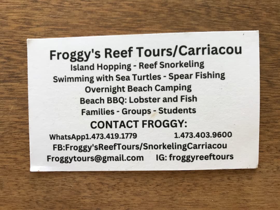Froggy's Tours card1